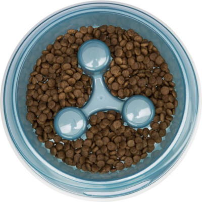Миска Trixie для повільного годування 1,5 л/27 см (синя) Миска Trixie для повільного годування 1,5 л/27 см (синя)