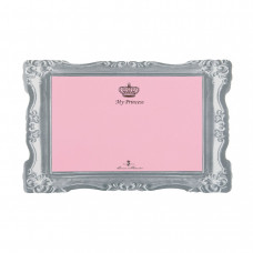 Килимок під миску Trixie «My Princess» 44 см / 28 см (рожевий) - dgs