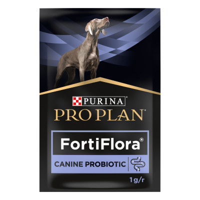 Пробіотик для собак ProPlan FORTIFLORA підтримка мікрофлори шлунково-кишкового тракту 30 шт х 1г Пробіотик для собак ProPlan FORTIFLORA підтримка мікрофлори шлунково-кишкового тракту 30 шт х 1г