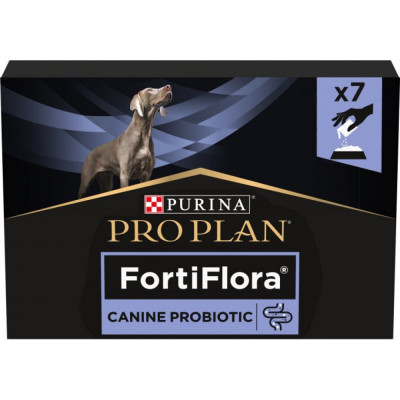 Пробіотик для собак ProPlan FORTIFLORA підтримка мікрофлори шлунково-кишкового тракту, 7 шт х 1г Пробіотик для собак ProPlan FORTIFLORA підтримка мікрофлори шлунково-кишкового тракту, 7 шт х 1г