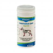 Вітаміни для собак великих порід Canina «Canhydrox GAG» 60 таблеток, 100 г (для суглобів)