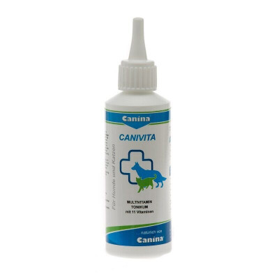 Мультивітамінна емульсія для котів та собак Canina «Canivita» 100 мл (мультивітамін) - dgs