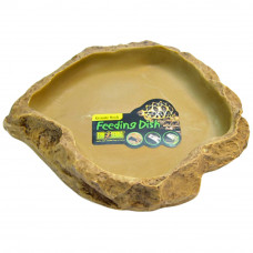 Годівниця для рептилій Exo Terra «Feeding Dish» L 21 x 18 x 3 см (пластик)
