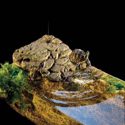 Декорація для тераріума Exo Terra «Turtle Bank» Плаваючий острів M 30 x 18 x 5 см (пластик) Декорація для тераріума Exo Terra «Turtle Bank» Плаваючий острів M 30 x 18 x 5 см (пластик)