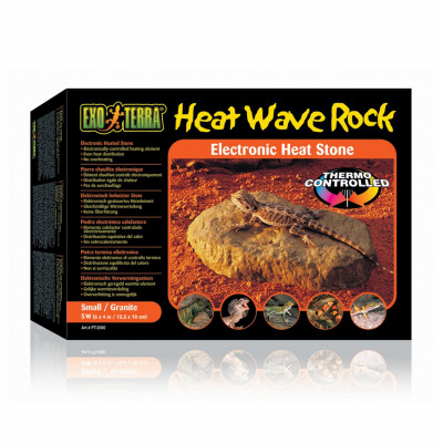 Обігрівач Exo Terra «Heat Wave Rock» Гарячий камінь 5 W, 15 x 10 см