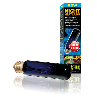 Лампа накаливания Exo Terra «Night Heat Lamp» имитирующая эффект лунного света 25 W, E27 (для обогрева)