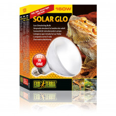 Ртутна газорозрядна лампа Exo Terra «Solar Glo» що імітує сонячне світло 160 W, E27 (для обігріву, опромінення та освітлення)