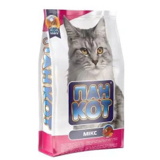 Сухий корм для котів Пан Кот Мікс, 10 кг